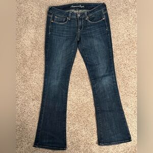 American Eagle Outfitters Skinny Kick Stretch Boot Cut Jeans Size 6 Short